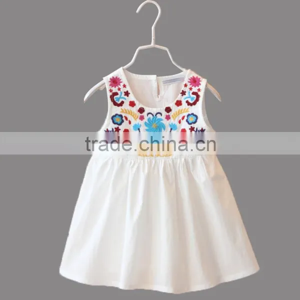 New Style Excellent Quality Long Ruffle Skirt Prom Dress, Kids Cotton Frocks Design,wholesale Children's Boutique Clothing photo-3