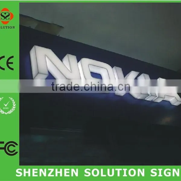 Advertising Led Front and Side Light Acrylic Signage photo-4