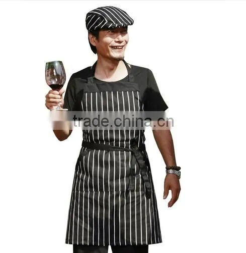 OEM Cotton Plain Cheap Promotion Wholesale Waiter Work Apron photo-4