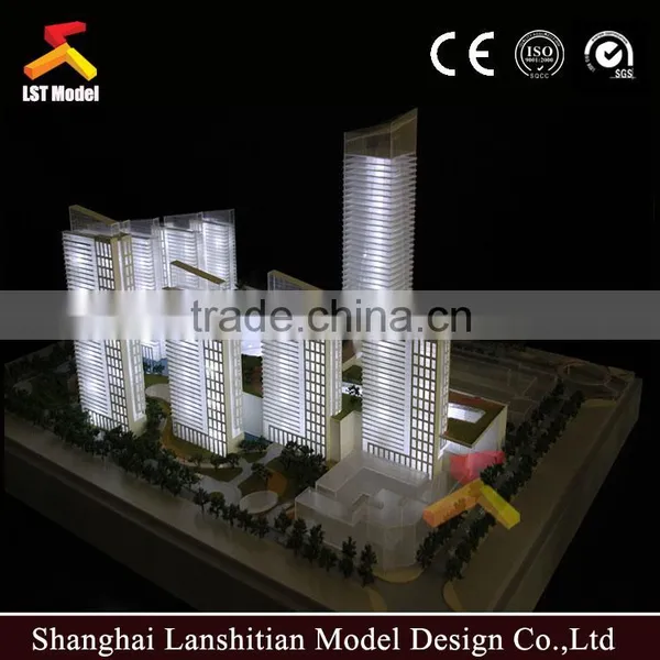 Maquette Rendering Miniature Architectural Scale Model With Light photo-2