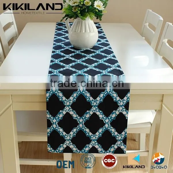 2015 Kikiland Latest Design High Quality Organza Table Runner