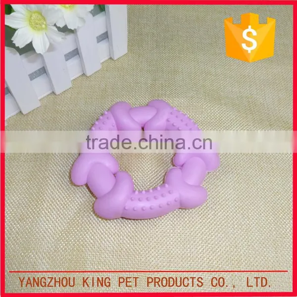 China Wholesale Eco Friendly Soft Rubber Pet Dog Toys Throw Training photo-5