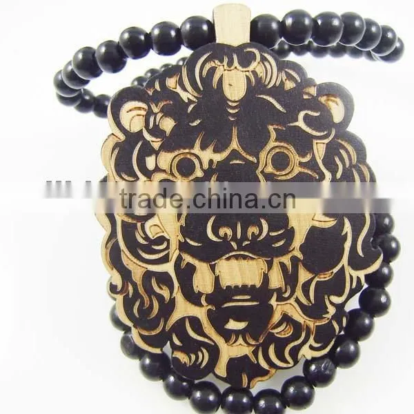 2015 Custom New Design Wooden Necklaces