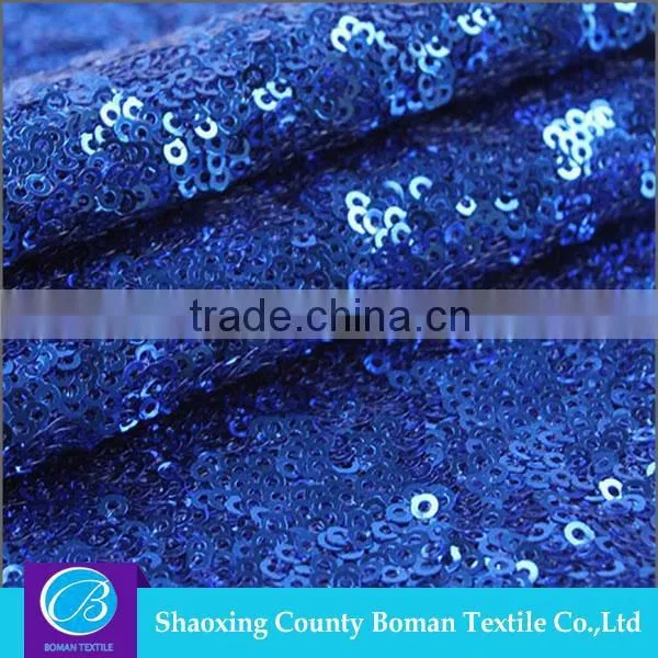Wholesale Fabric Dress Embroidery Sequin Fabric Embroidered