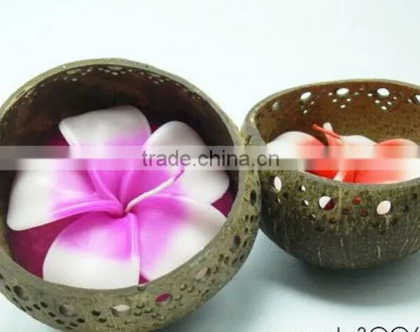 Coconut Shell Bowl for Candles Holder photo-2