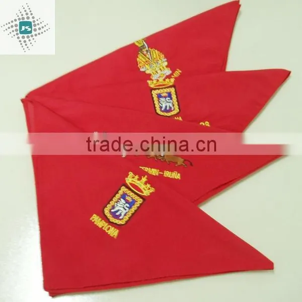 Cotton Embroidery Square Bandana