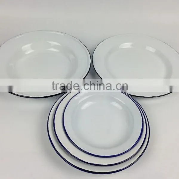 Carbon Steel Enameled Dishes,Candy Plates,Sweet Dishes,Enameled Cookware,Enameled Tablewares photo-2