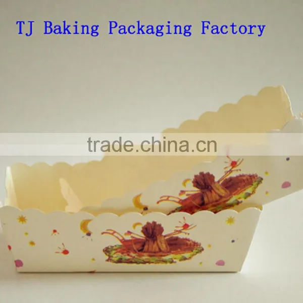 Rectangle Cake Cup Paper PE Coated Baking Cupcake Cup photo-3