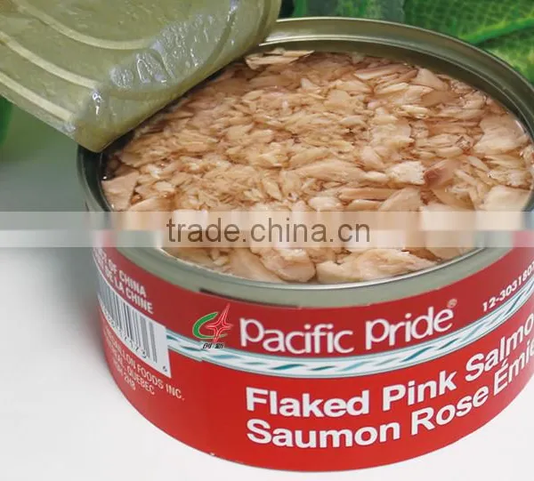 High Quality Canned Salmon Chunk in Brine photo-4