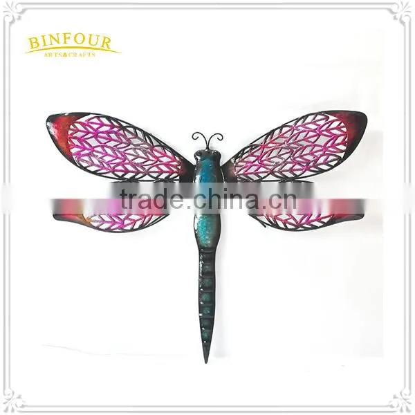 Metal Handicraft 3D Butterfly Animal Wall Art Home Decor Garden Decor photo-2