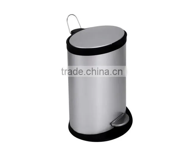 Oval Metal Waste Bin photo-2