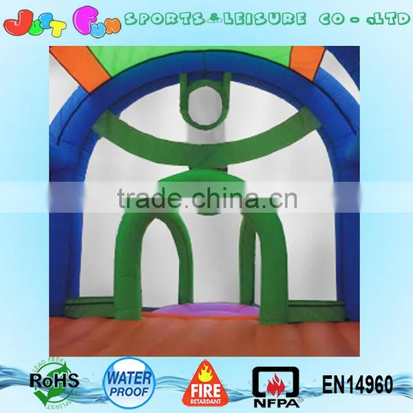 2 in 1 Inflatable Basketball Shoot Sport Games Combo for Sale photo-3