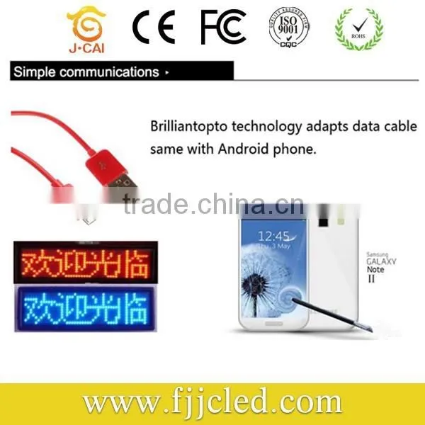 LED Digital Garment Name Badge photo-3