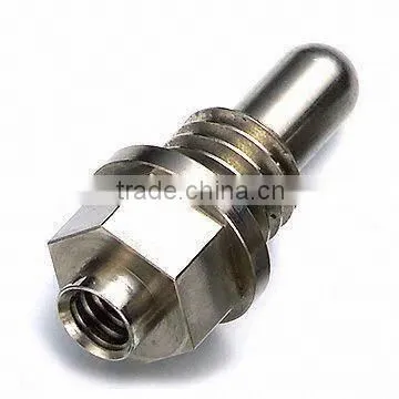 HLZS Aluminum CNC Lathe Machining / Turning / Milling / Anodizing Parts