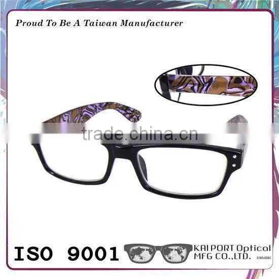 Heat Transfer Foil Pattern and Rectangle Shape Reading Glasses photo-3