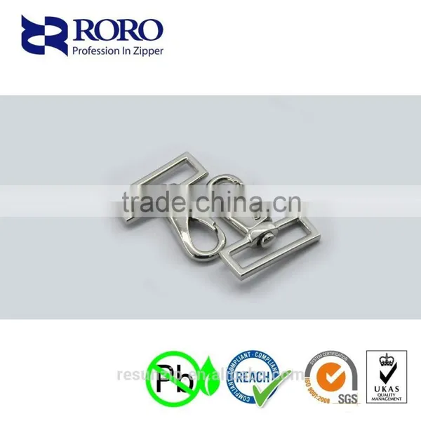 RORO141013 Shiny Nickel Dog Hook for Handbag photo-3