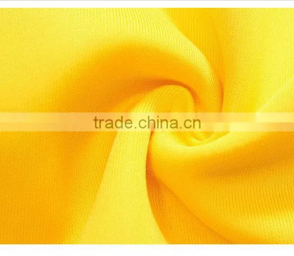 2016 Newest Cheap High Quality French Terry Yellow Track Jacket photo-6