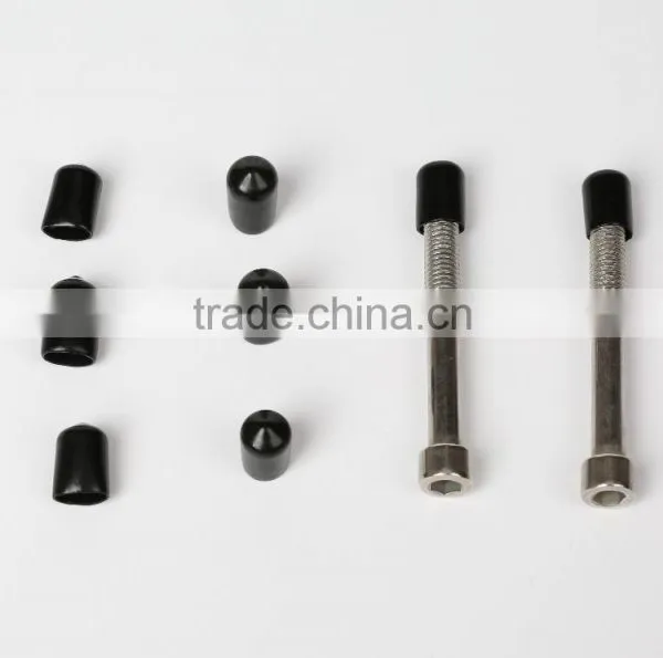 Red Steel Pipe End Caps photo-2