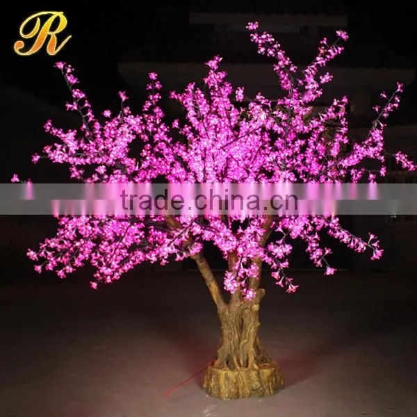 Fake Christmas Cherry Tree LED Tree Lights