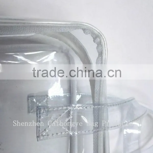 Hot Sale Clear Pvc Tote Cosmetic Bag,packaging Clear Pvc Cosmetic Bag photo-3