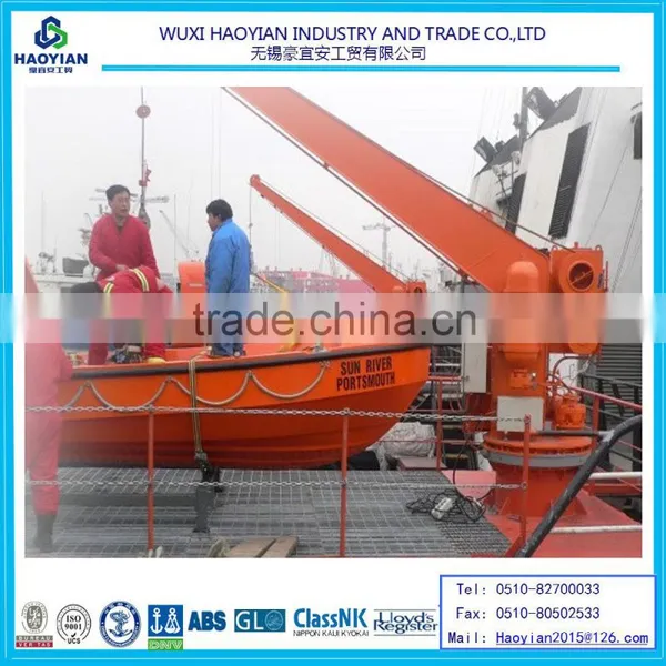 Marine Single Arm Lifeboat Davit