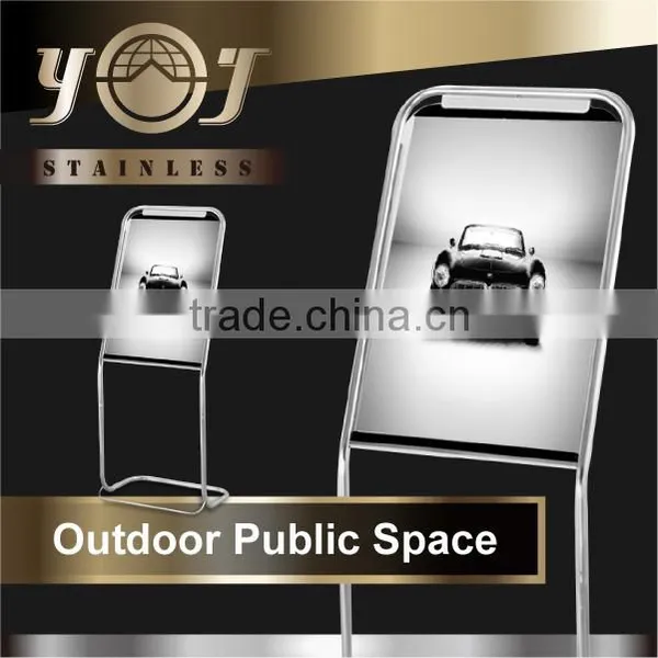 New Design Steel Poster Board Stands Acrylic Display Stand photo-4