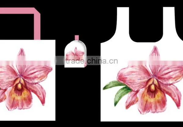FOLDABLE SHOPPING BAG WITH SAMLL POUNCH photo-3