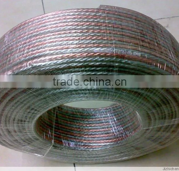 Transparent Speaker Cable Audio Cable Transparent 2.5 mm Cable photo-5