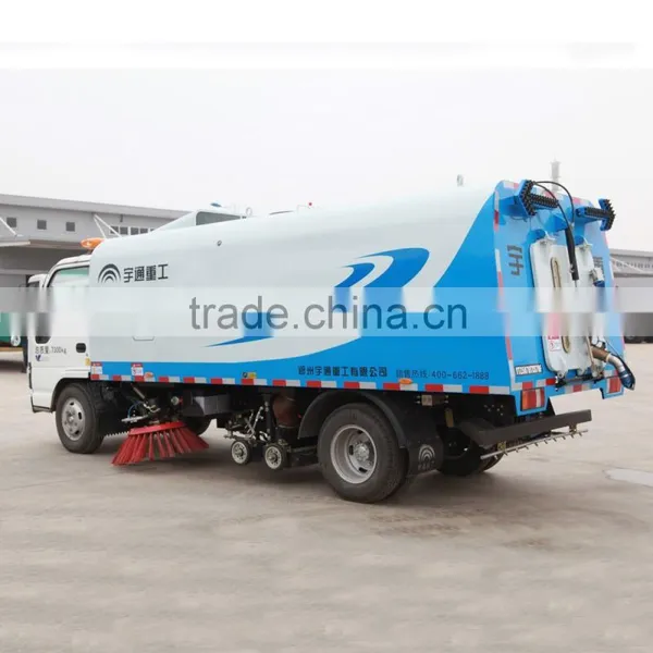 YUTONG Euro Four Emission Plain Coloured Green Road Washer Trucks photo-4