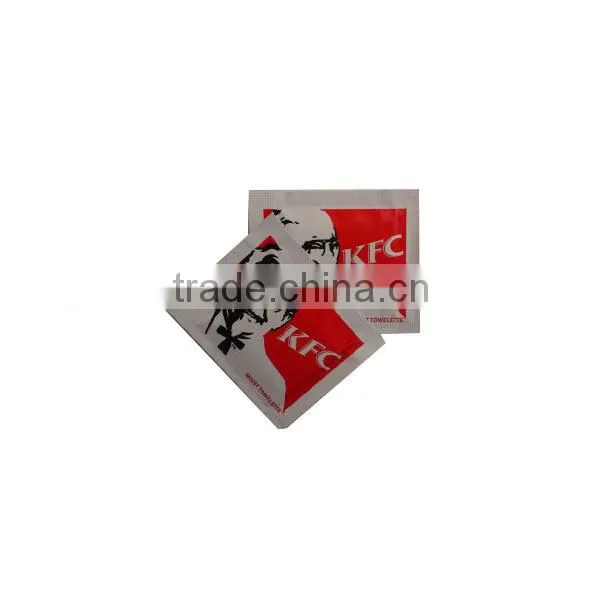 CE FDA Wet Towel Wipes Use For Restaurant And Airplane photo-3