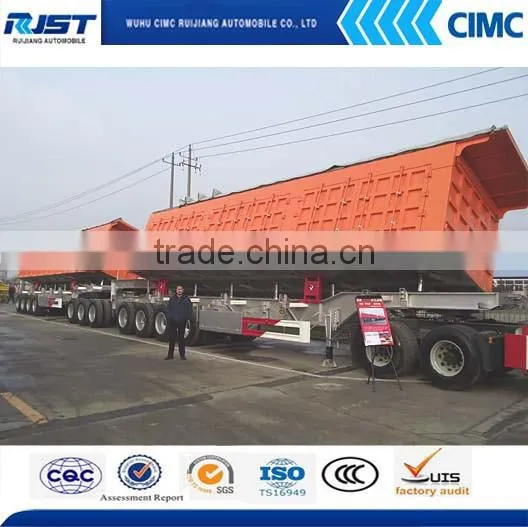 Mongolia Tri-alxe Side Tipper Trailer photo-2