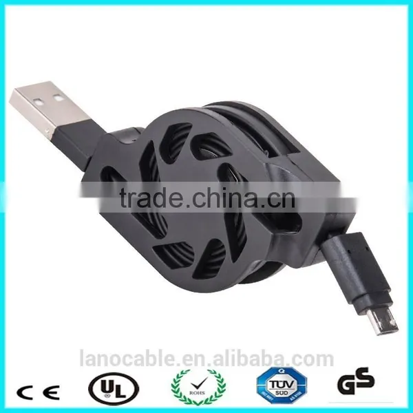 Multicolor 2 in 1 Retractable Usb Cable photo-4