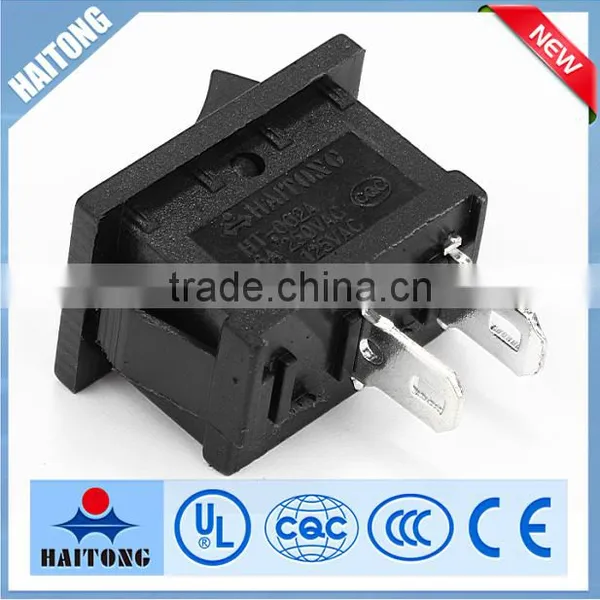 2pin Rocker Switch Waterproof Cover Black Cover With Good Quality RS-12