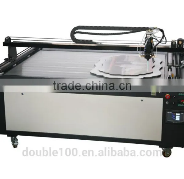 Automatic Crystal Glue Spray Machine on MDFboard, Cardboard,wood photo-2