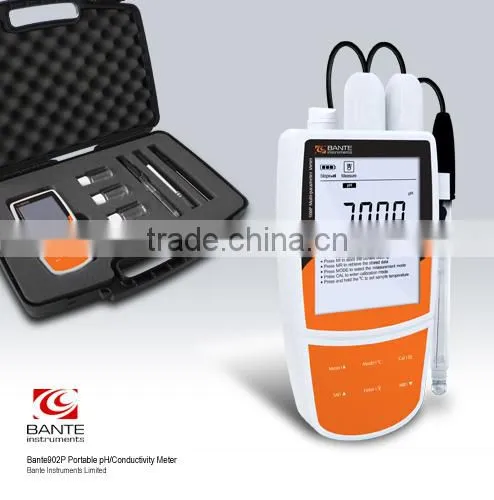 Bante902P Portable PH/EC/TDS/Salinity/Resistivity Meter
