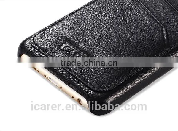 ICARER 2015 Wallet Leather Back Cover Case For Smartphone Iphone6 Plus photo-3