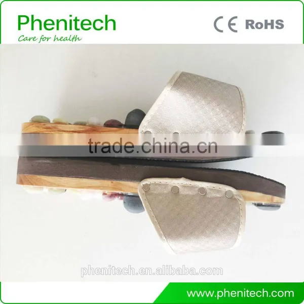 Natural Stone Massage Slipper Foot Massage Shoes for Multicolor Choice photo-5