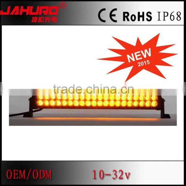 High Performance 36w Led Light Bar With Wireless Remote Control Amber/white Led Light Bar Waterproof for Heavy Duty Vehicles photo-3