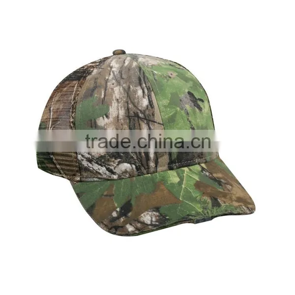 Wholesale Custom 6 Panel With 3d Embroidery Your Own Logo Fishing Camo Led Cap Quality Choice photo-2