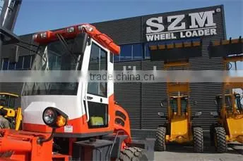 China Forklift 5.5 Ton SZM C5500 Terrain Forklift With Hydraulic Transmission photo-3