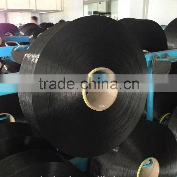 Dope Dyed Polyester Filament Yarn Black Poy photo-3