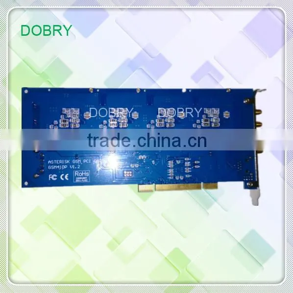 New High Quality 4 Ports GSM Asterisk PCI Express Telephony Card Sound Card photo-3