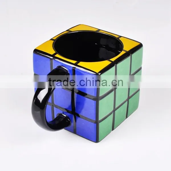 OEM Ceramic Rubik's Cube 3D Mug photo-3