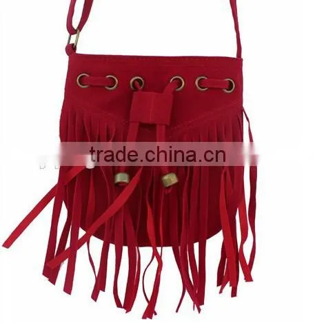 Children Tassel Shoulder Kid Handbag photo-5