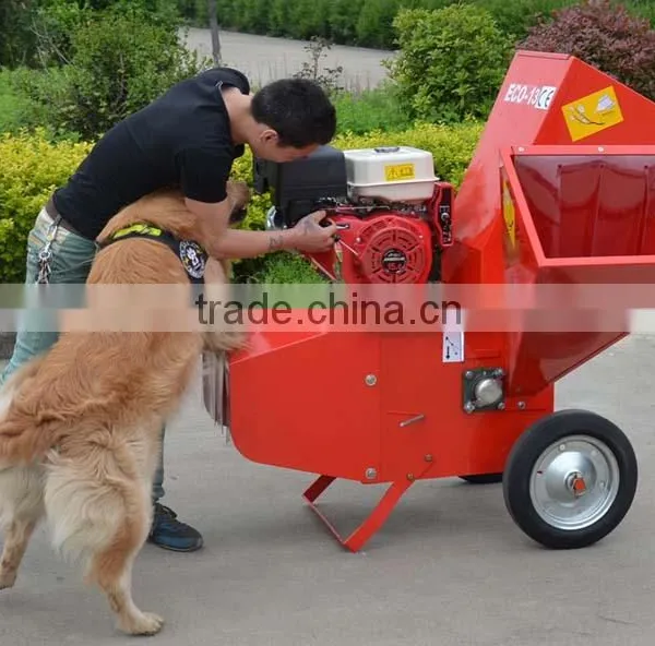 FHM 6 Inch Electric Honda GX390 Industrial Engine Wood Chipper photo-2