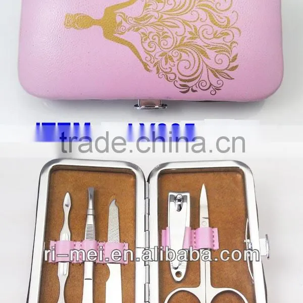 2013 pretty girl manicure and pedicure set as present