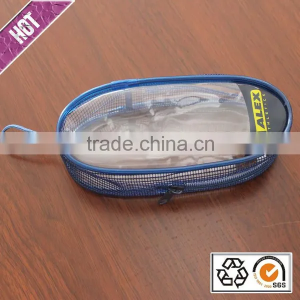 High Quality PVC Oval Coin Bags Tarpaulin Plastic PVC Waterproof Zip Lock Bag photo-3