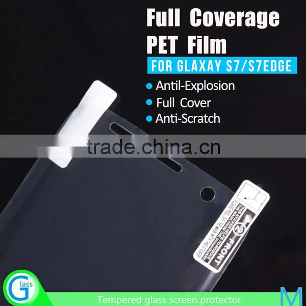 Universal Full Cover Best PET Screen Protector for Samsung Galaxy S7 Edge photo-3