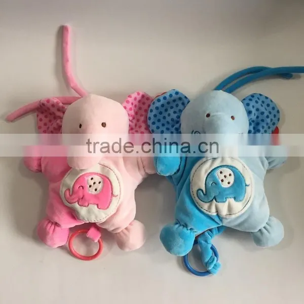 En71 Stuffed Elephant Baby Toy With Music Box photo-5