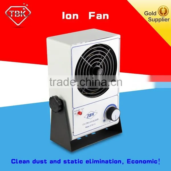 TBK Desktop Anti-static Ion Blower Fan Portable Machine to Eliminate Electrostatic
